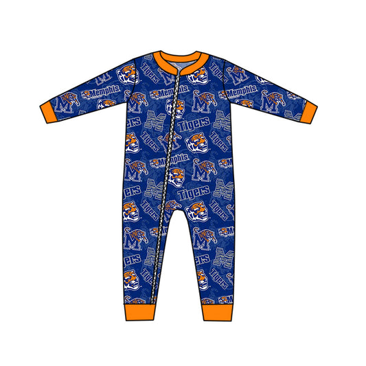 Baby Kids Team Me Long Sleeve Zip Rompers preorder(moq 5)