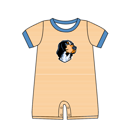 Preorder (moq 5)Baby Boys Short Sleeve New York Yankees Team Rompers