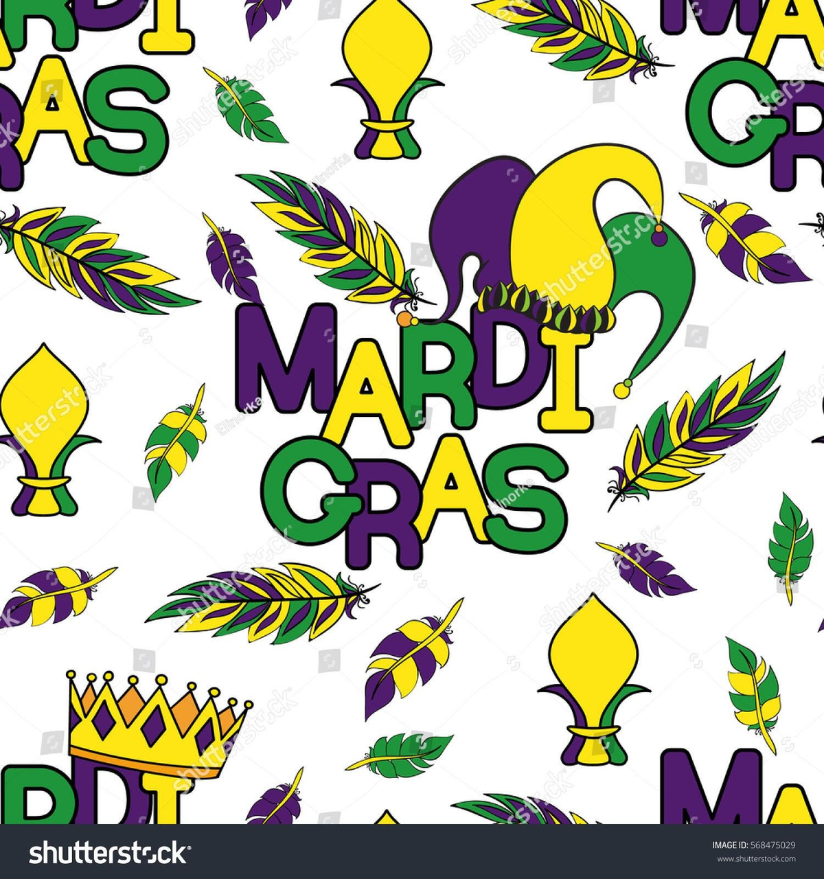 Baby Girls Anchors Crowns Long Sleeve Top Ruffle Short Mardigras Clothes Set Preorder