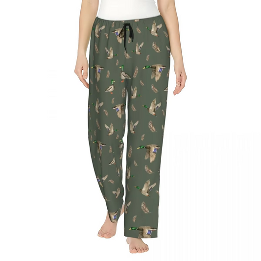 Preorder(moq 5) Adult Women Ducks Western Pants With Belt