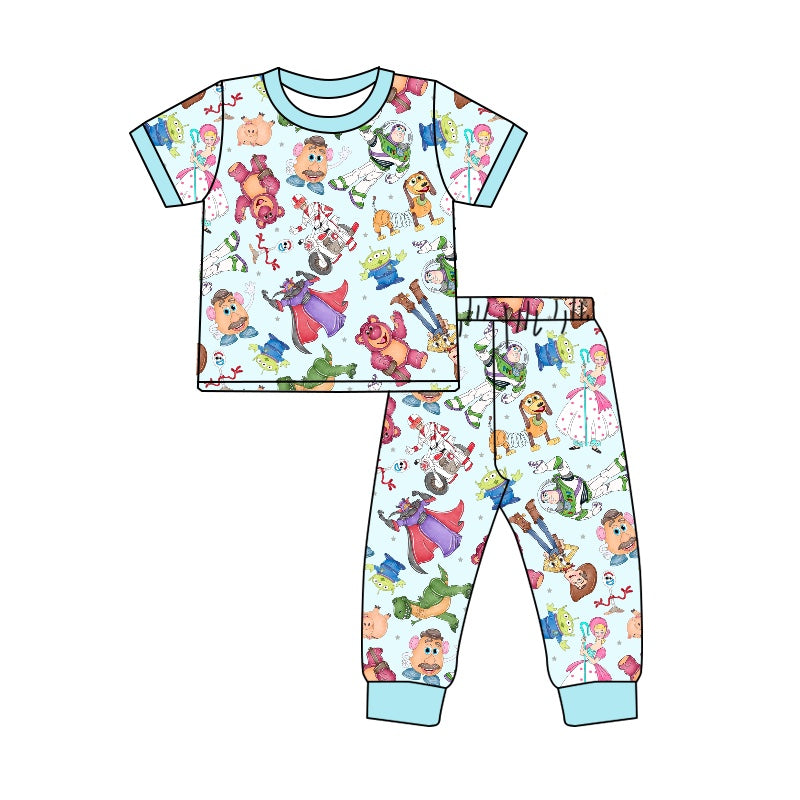 Baby Toddler Toys Shirt Pants Pajamas Clothes Sets Preorder(moq 5)