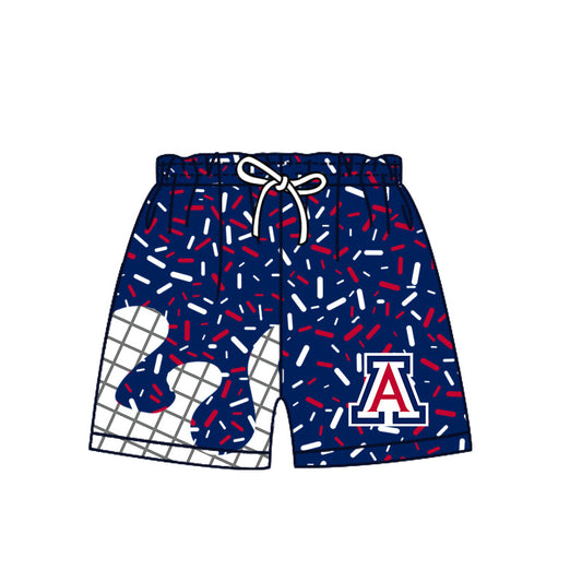 Preorder (moq 5)Baby Boys Hot Blue Sprinkles Arizona Shorts Bottom