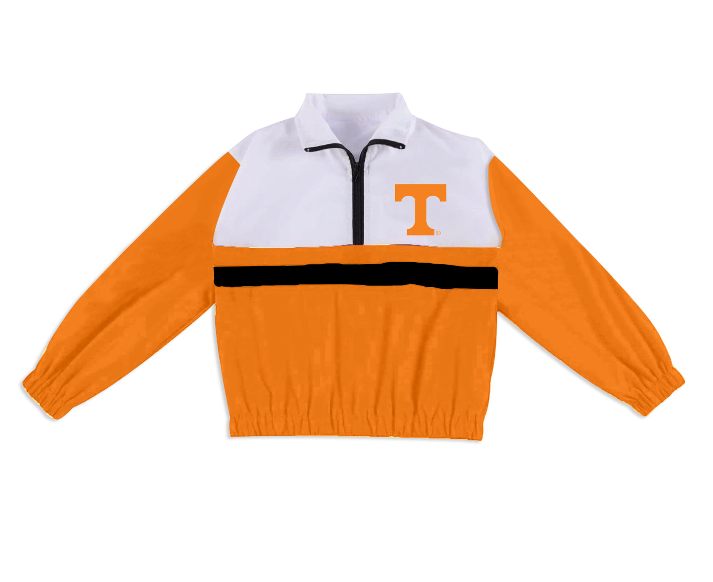 Preorder (moq 5)Baby Boys Long Sleeve T Tennessee Team Zip Pullovers Tops