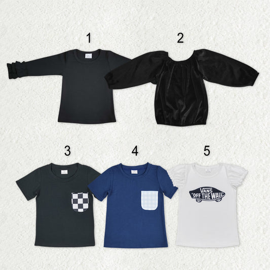 Sibling Baby Boys Girls Tee Shirts Tops