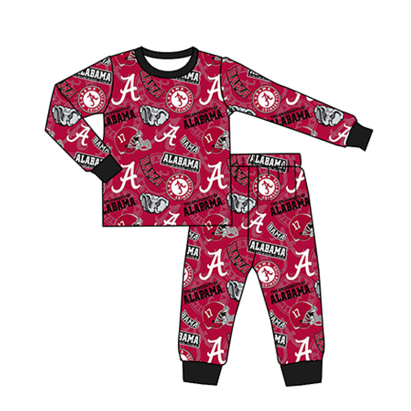 Baby Kids Team AL Pants Pajamas Clothes Sets preorder(moq 5)