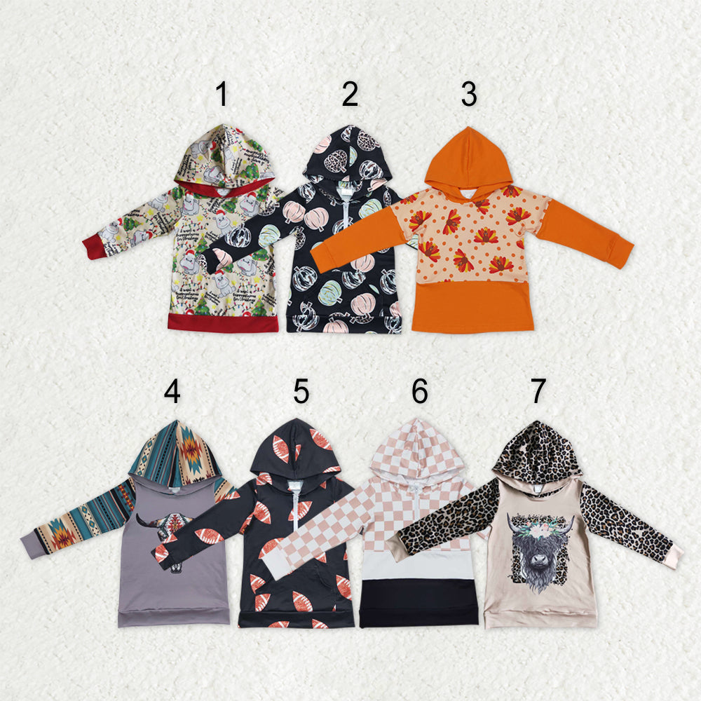 Sibling Baby Boys Long Sleeves Hoodies Tops