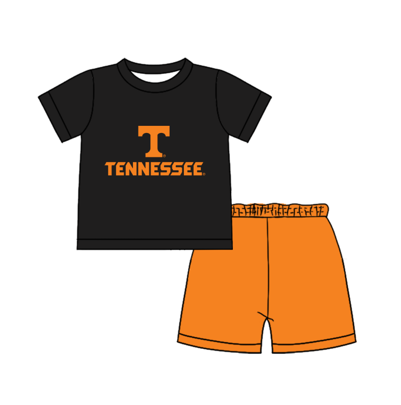 Preorder moq 5 Baby Boys Short Sleeve Shirts Top Short Team Clothes Set
