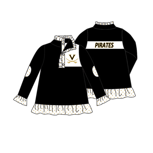 Baby Girls Team 1 Buttons Shirts Pullovers preorder(moq 5)