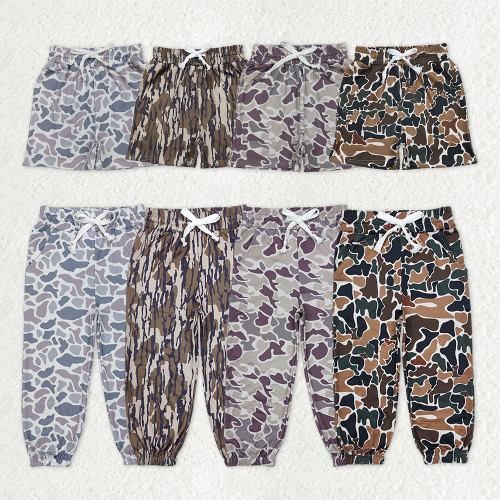 Sibling Baby Boys Southern Camo Pockets Joggers Shorts Bottom