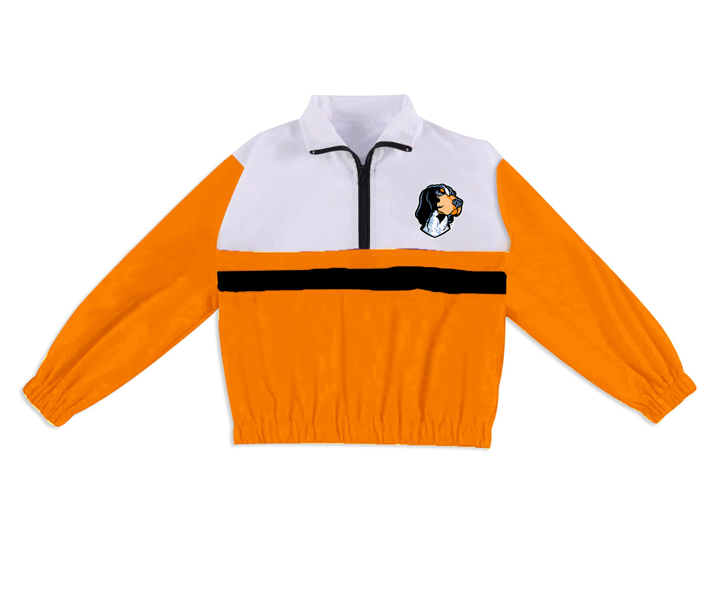 Preorder (moq 5)Baby Boys Long Sleeve Tennessee Team Zip Pullovers Tops