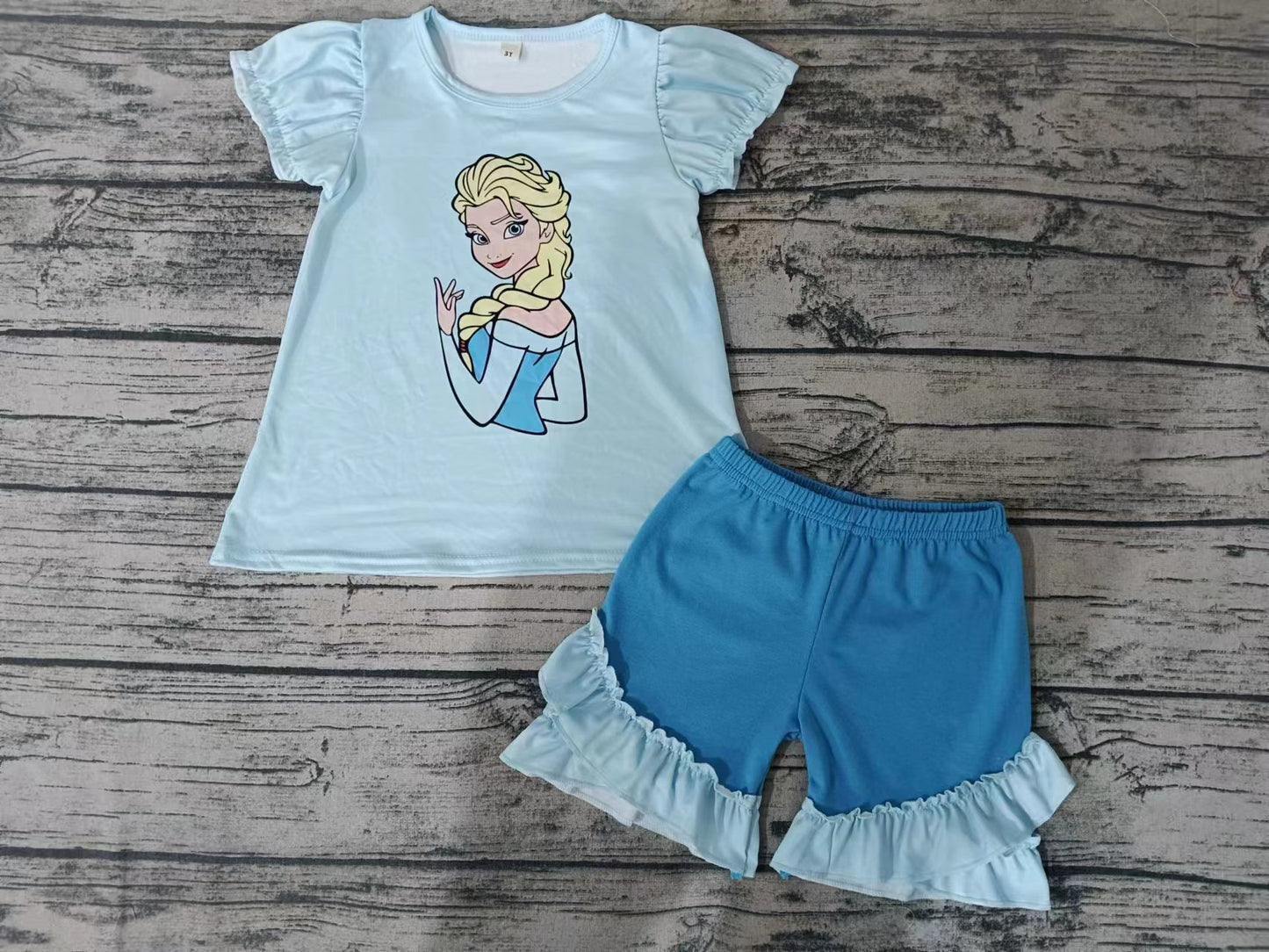 Baby Girls Princess Shorts Clothes Sets preorder(moq 5)