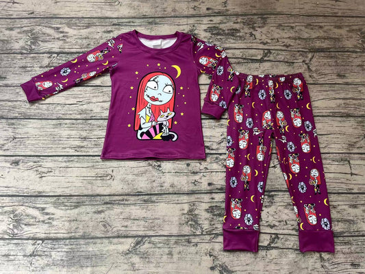 Baby Girls Halloween Ghost Pajamas Clothes sets