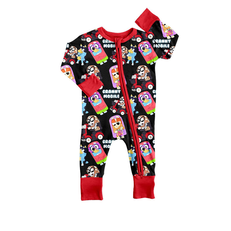 Baby Infant Kids Long Sleeve Cartoon Dogs Rompers preorder(moq 5)