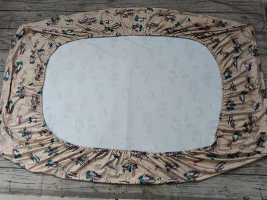 Baby Ducks Hunting Bed Sheets One Layer Milk Silk preorder(moq 5)