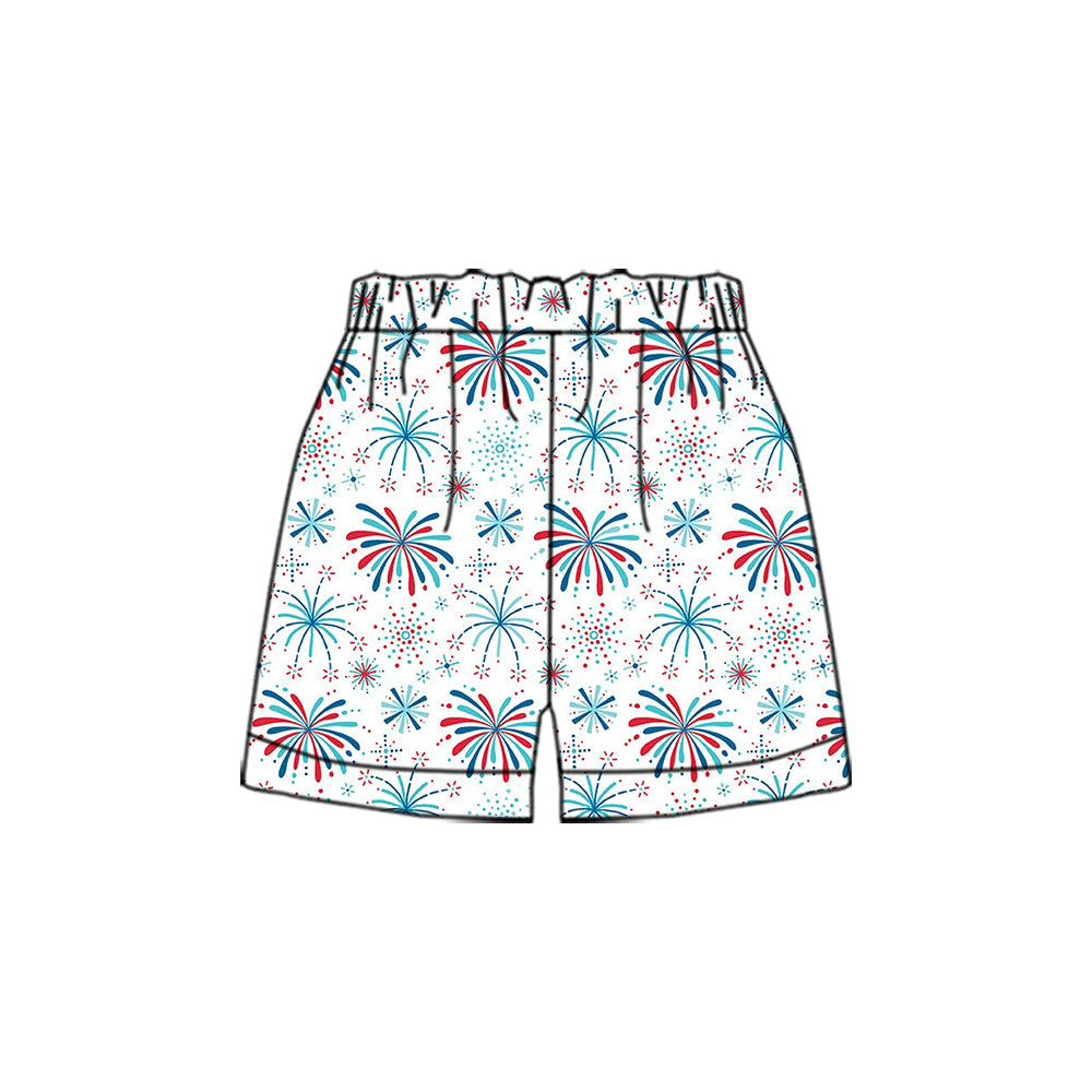 Preorder(moq 5) Baby Boys Fireworks Sports Shorts