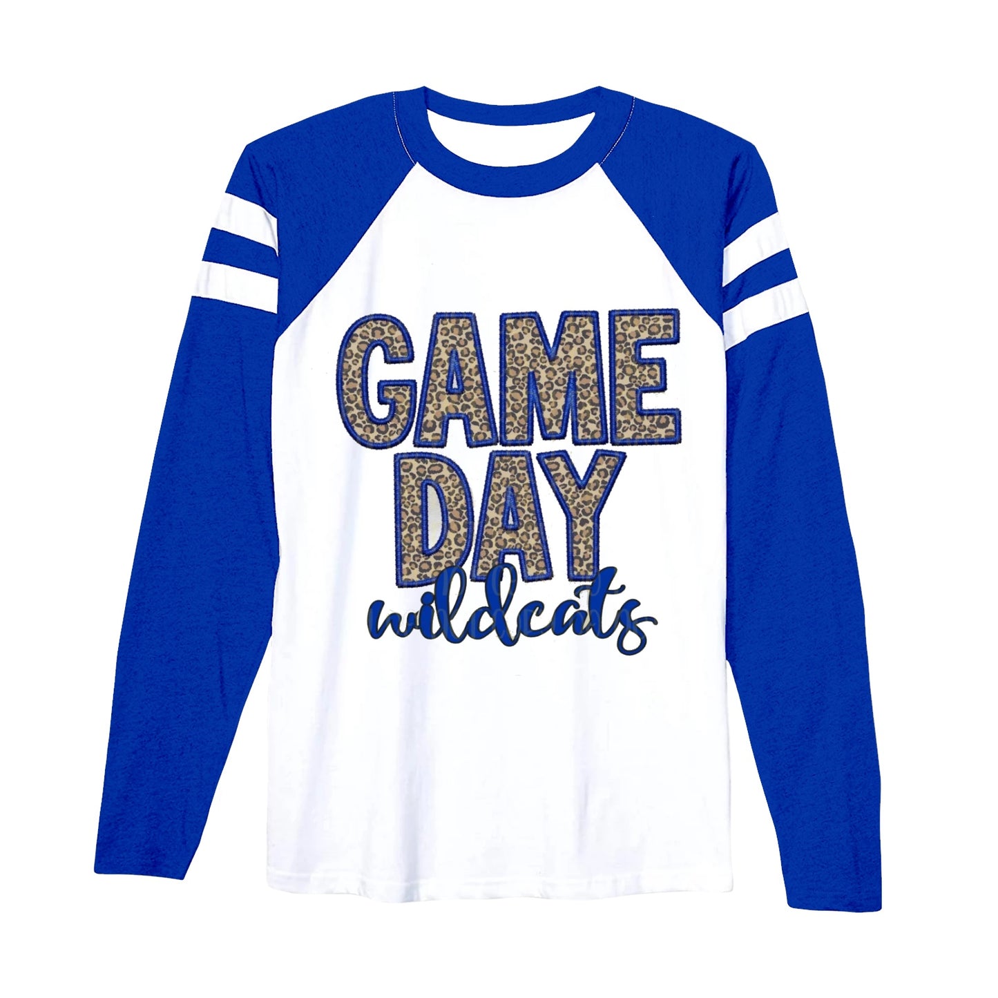 Baby Girls Long Sleeve Game Day Wildcats Sport Team Tee Shirts Preorder(moq 5)