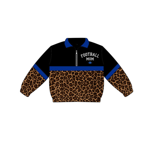 Preorder (moq 5)Baby Boys Long Sleeve Team Zip Pullovers Tops