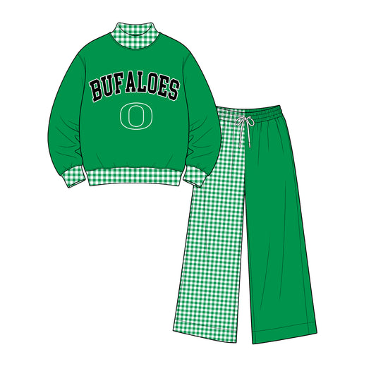 Preorder(moq 5)Baby Boys Long Sleeve Ducks Top Flare Pants Team Clothes Sets