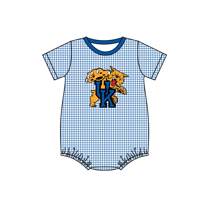 Baby Boys UK Team Tigerh Short Sleeve Rompers preorder(moq 5)