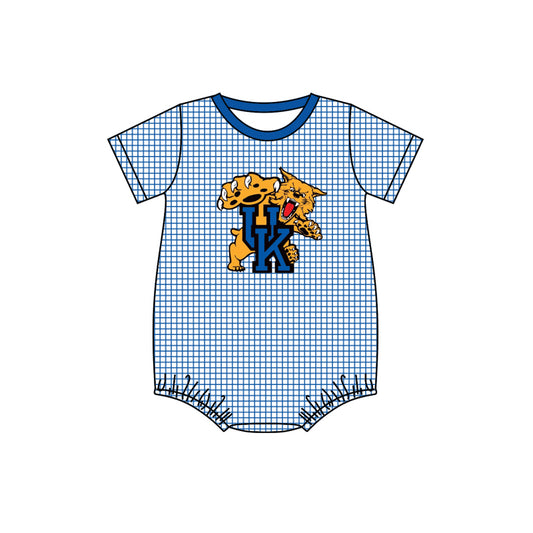 Baby Boys UK Team Tigerh Short Sleeve Rompers preorder(moq 5)