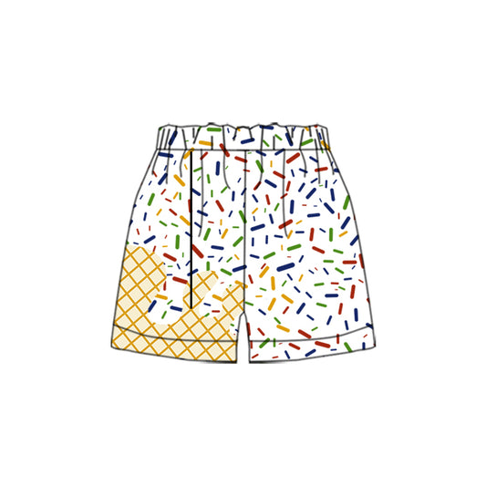 Preorder(moq 5) Baby Boys Yellow Team Swimming Trunks