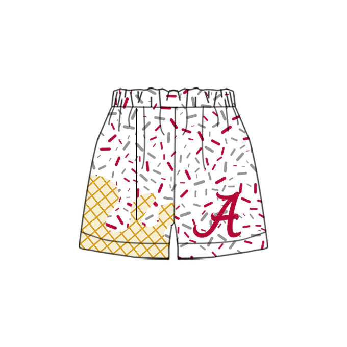 Preorder(moq 5) Baby Boys Alabama Team Shorts Bottoms