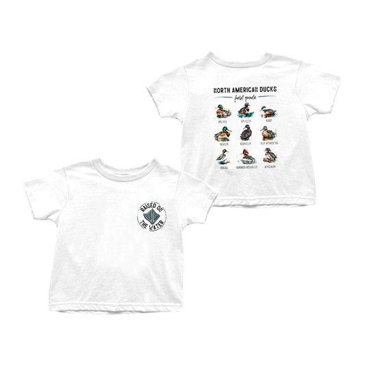 Baby Boys Duck Raised On The Water Short Sleeve Tee Shirts Tops preorder (moq 5)