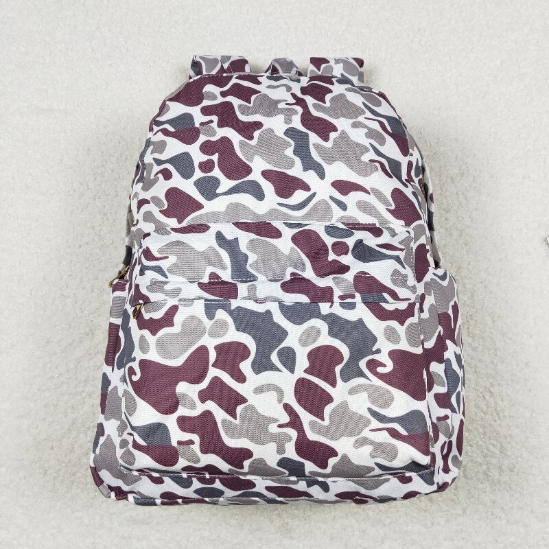 Baby Kids Boys Sibling Brother Camo Backpacks  Bags