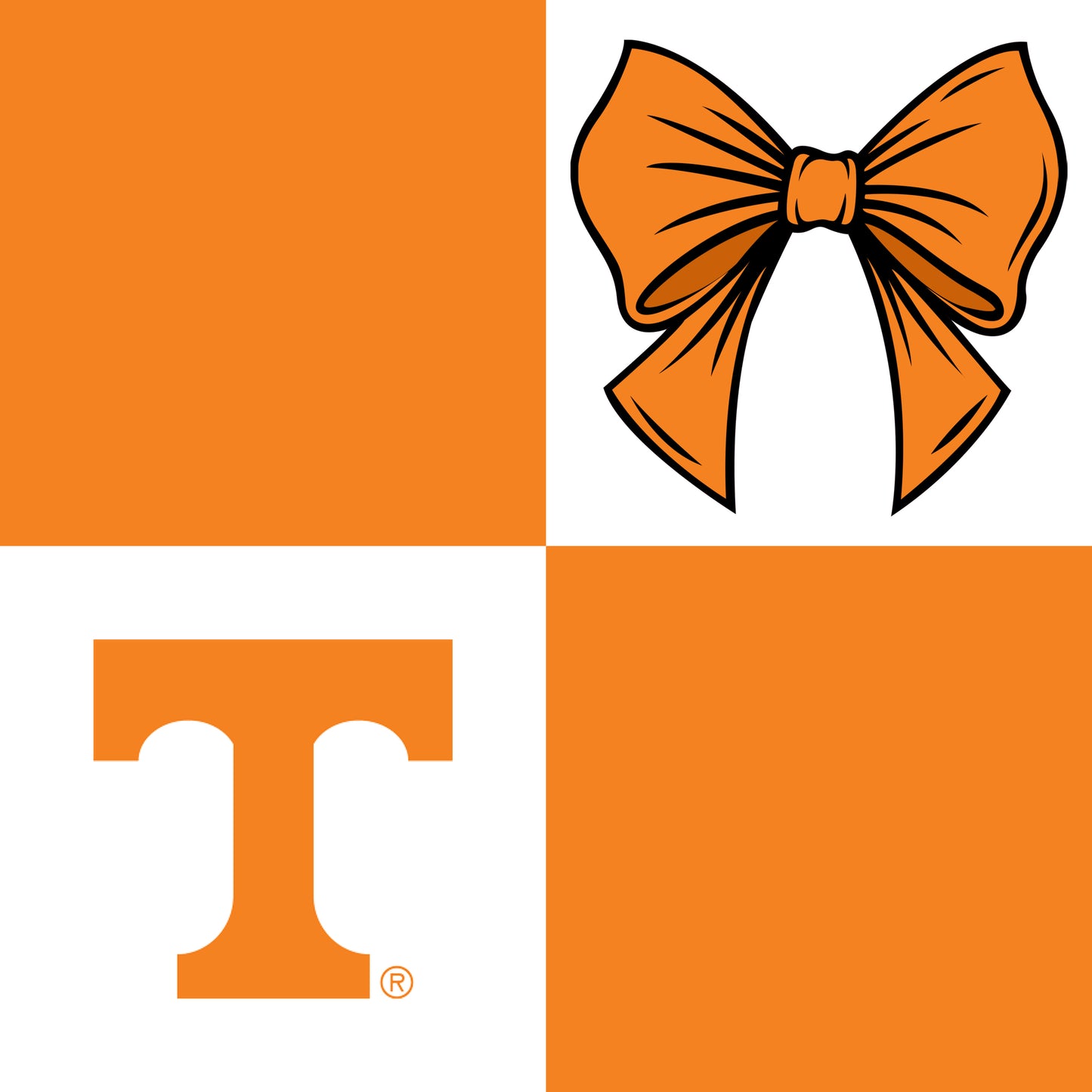 Preorder (moq 5)Baby Girls Orange T Bows Checked Team Ruffle Shorts Bottom