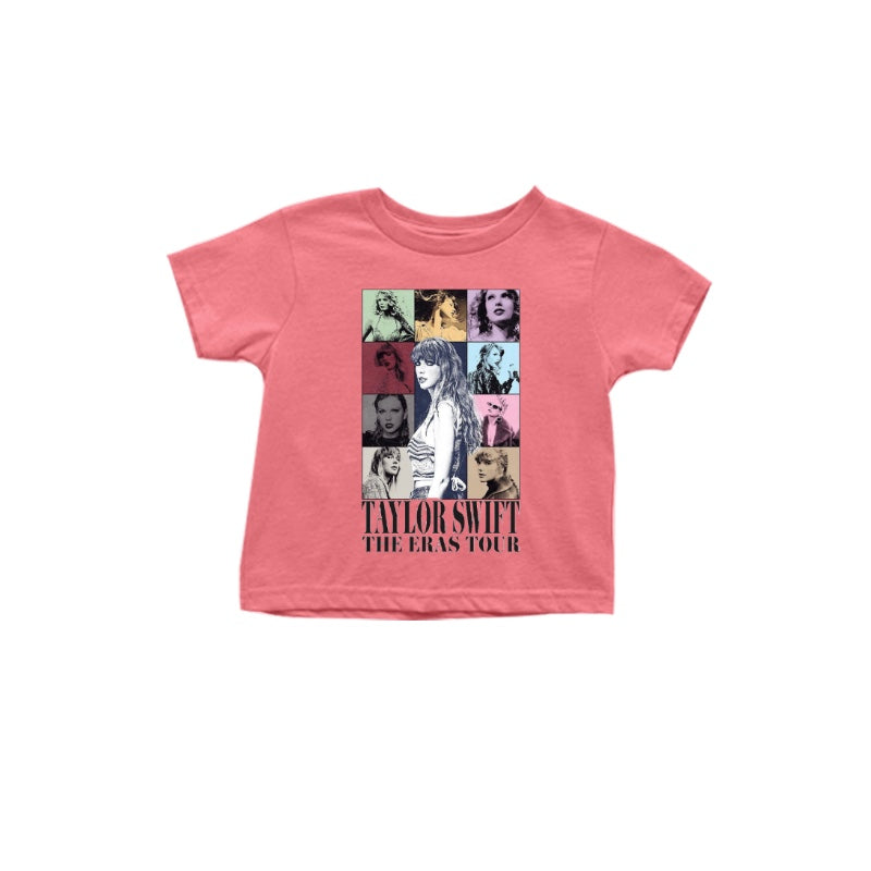 Baby Girls Watermelon Eras Tour Short Sleeve Tee Shirts Tops Preorder(moq 5)