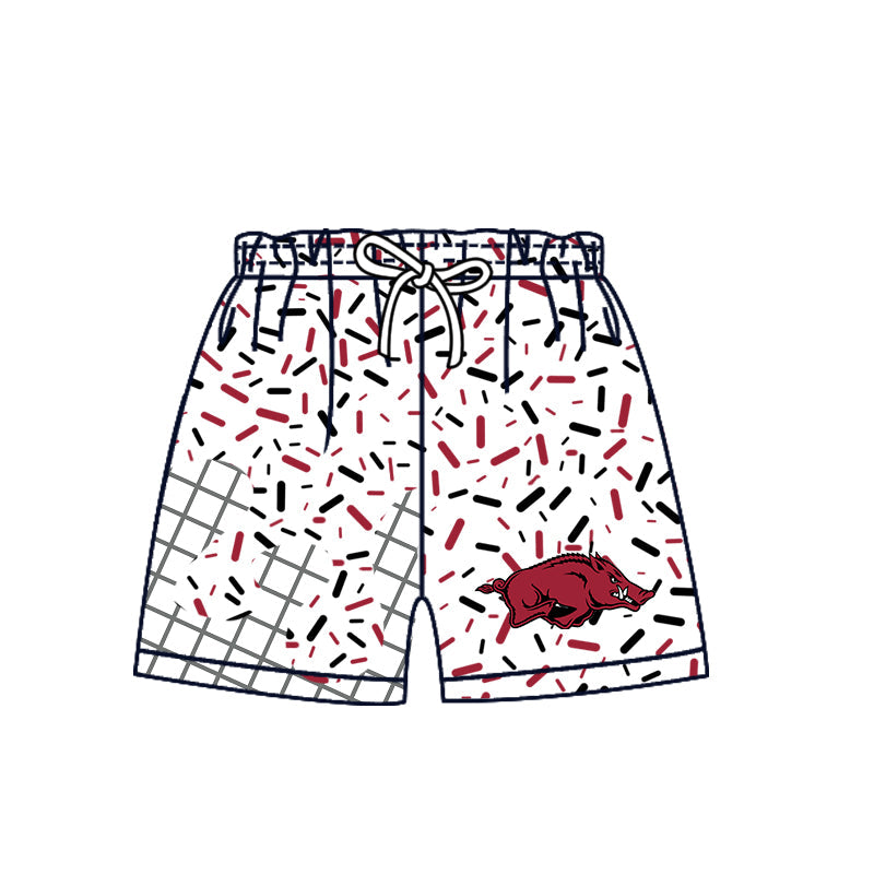 Preorder (moq 5)Baby Boys Sprinkles Arkansas Shorts Bottom