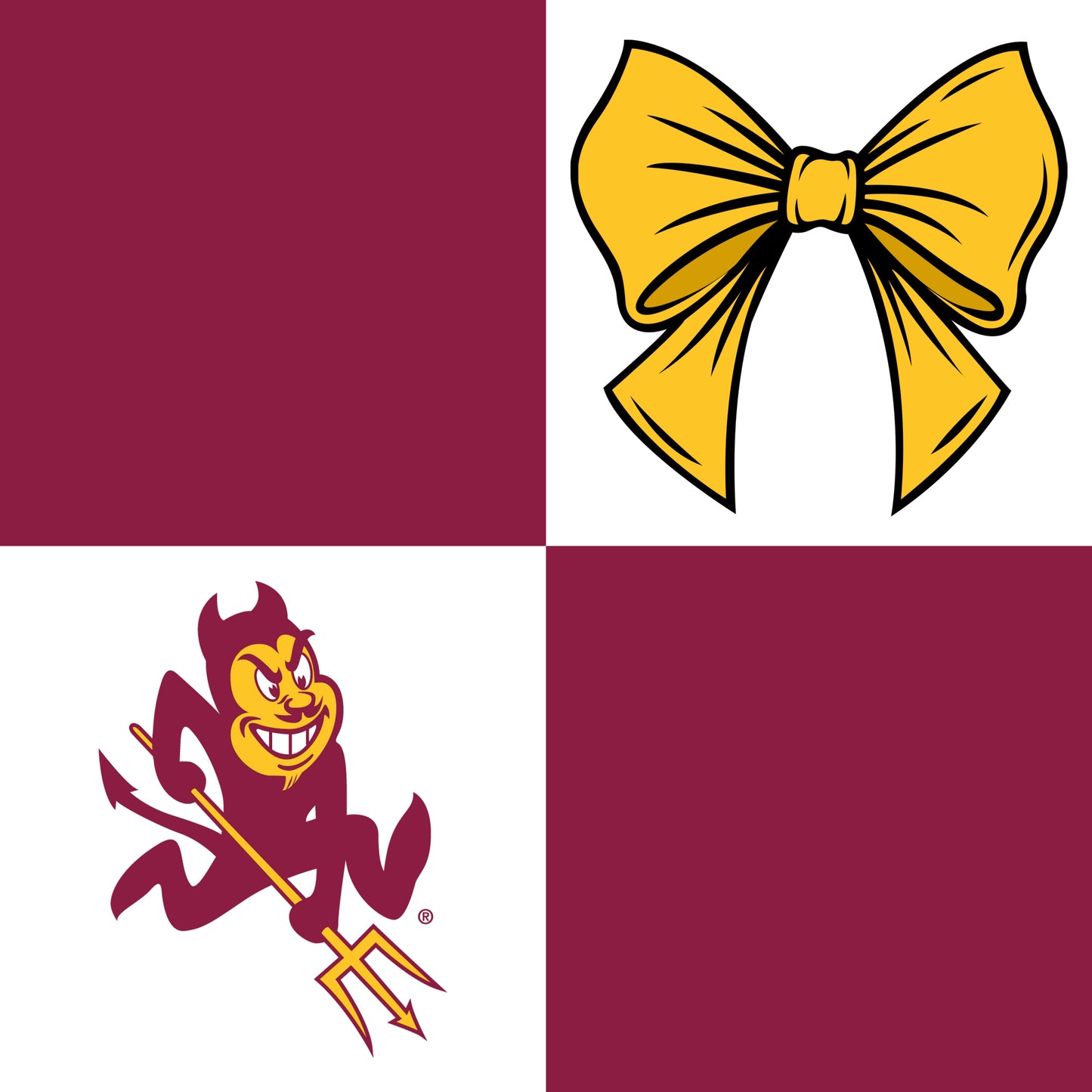 Preorder (moq 5)Baby Girls Arizona State Bows Zip Hoodie Jackets Skirt Short Team Clothes Sets
