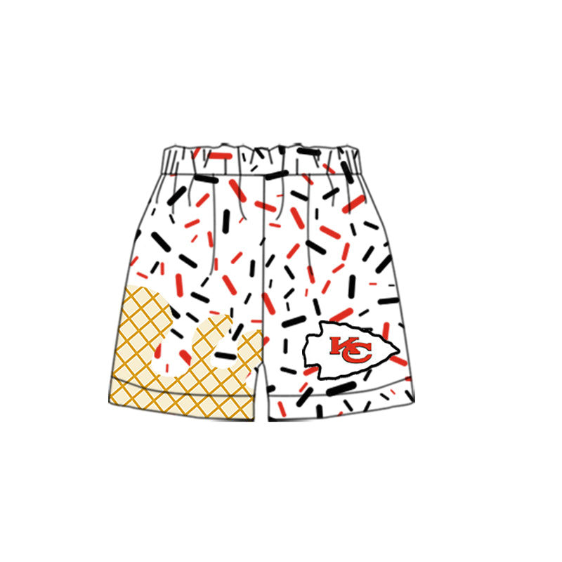 Preorder moq 5 Baby Boys KC Team Shorts Bottoms