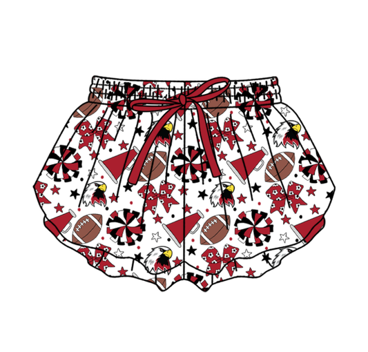 Preorder (moq 5)Baby Girls Bows Stars Footballs Team Butterfly Shorts Bottom