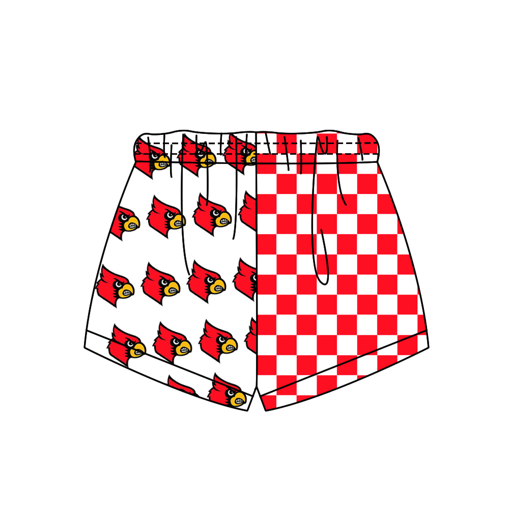 Preorder (moq 5)Baby Boys Girls Team Checked Shorts Bottom