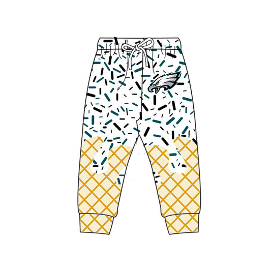 Preorder (moq 5)Baby Boys Drip Sprinkles Philadelphia Eagles Team Jogger Pants Bottom