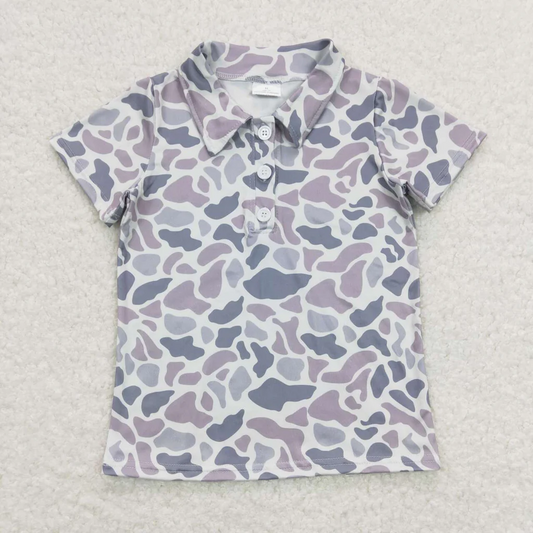 Adult Men Leopard Buttons Short Sleeve Tee Shirts Tops split order preorder May 19th