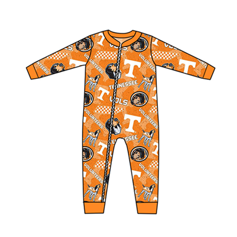 Baby Kids Team ten Long Sleeve Zip Rompers preorder(moq 5)