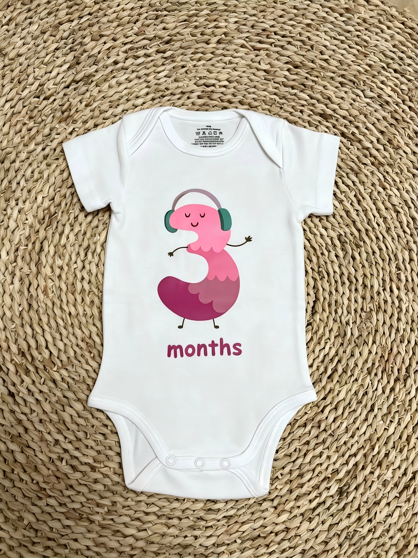 Sibling Baby Boys Girls Short Sleeve Vinyl Rompers