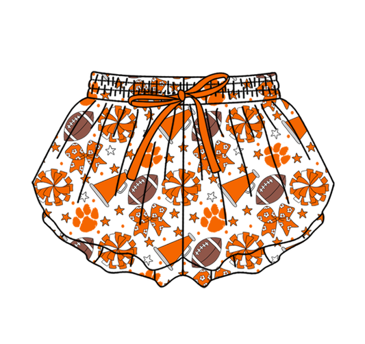 Preorder (moq 5)Baby Girls Bows Stars Footballs Team Butterfly Shorts Bottom