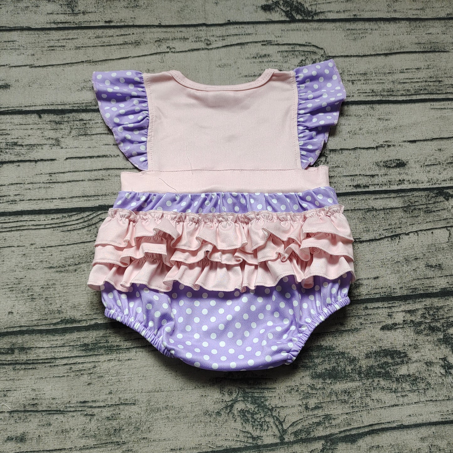 Baby Girls Popstick Ruffle Bubble Summer Rompers
