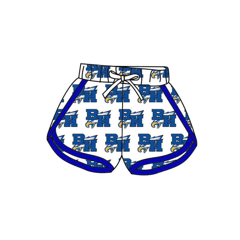 Preorder(moq 5) Baby Girls Team BH Eagles Sports Shorts