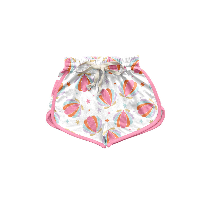 Baby Girls Seashells Sports Shorts Bottoms Preorder(moq 5)