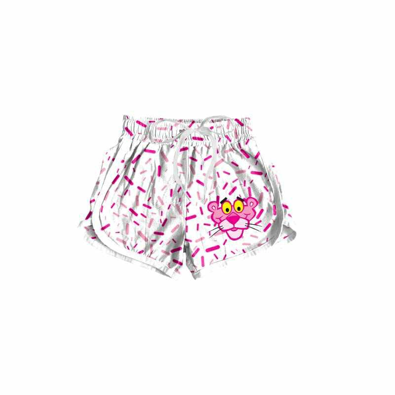 Preorder(moq 5) Adult Women Pink Tiger Sprinkles Shorts Bottoms