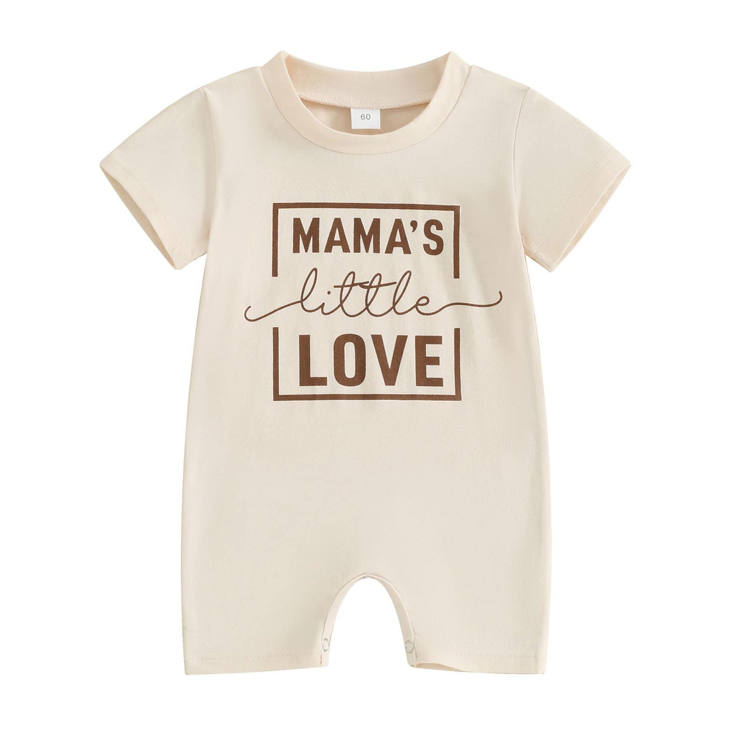 Baby Infant Boys Mama's Little Love Milk Silk Rompers preorder(moq 5)