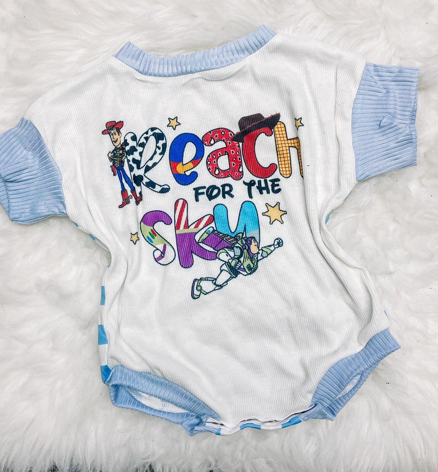 Baby Infant Girls Reach For the sky Toy Short Sleeve Rompers preorder(moq 5)