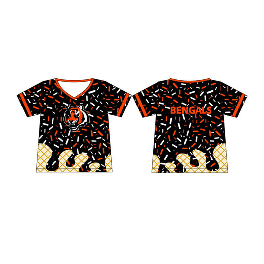 Preorder moq 5 Baby Boys Bengals Team drips Tee Shirts Tops