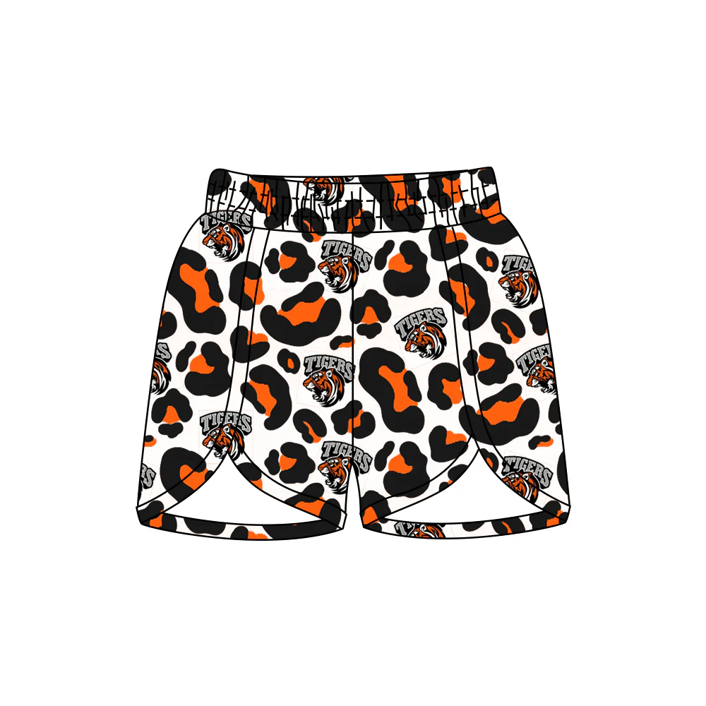 Preorder moq 5 Baby Boys Leopard Tigers Team Shorts Bottom