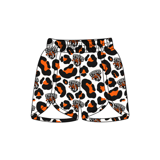 Preorder moq 5 Baby Boys Leopard Tigers Team Shorts Bottom