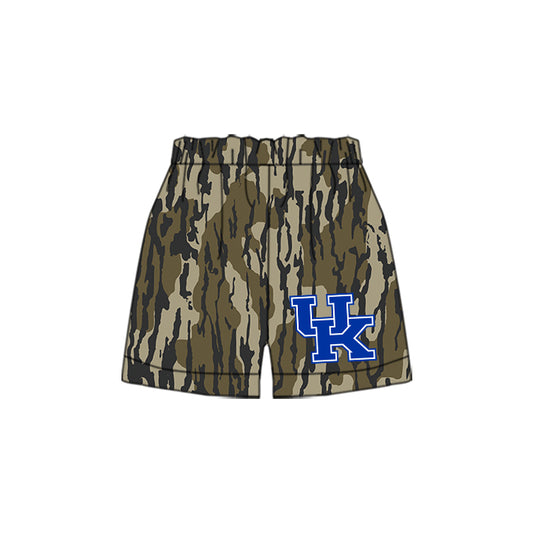 Preorder(moq 5) Baby Boys Camouflage UK Team Sports Shorts